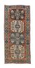 Antique Kazak Rug, 4’ x 9’5” (1.22 x 2.87 M)