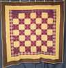Antique Mennonite Travelers Puzzle Quilt