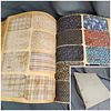 Rare 19th Century Textile Sample Scrap Book III