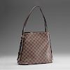 Louis Vuitton Damier Ebene Cabas Rivington Shoulder Bag