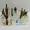 Thirty-eight Assorted Glass Bottles
