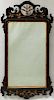 Chippendale Carved Mahogany and Parcel-gilt Scroll-frame Mirror