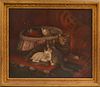 American School, 19th Century       Portrait of Kittens and a Cat