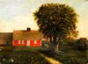 American School, 19th/20th Century       Portrait of a Red House.