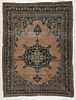 Antique Hadji Jalil Tabriz Rug: 4'7'' x 6'1'' (140 x 185 cm)