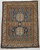Antique Shirvan Rug: 3'11'' x 4'11'' (119 x 150 cm)