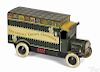 Scarce Cooperative Wholesale Society tin lithograph advertising biscuit truck for Crumpsall Cream