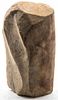 A Carved Stone Fragment. Length 9 1/2 inches.