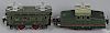 Two Marklin O gauge electric train engines, to include a no. RV 12890 0-4-0 steeple cab