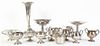 * A Group of American Silver Table Articles, Various Makers, comprising a vase, compotes, tazzas, creamers, and sugar bowls, eac