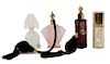 Collection of 4 Perfume Bottles, One in Box