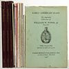 ASSORTED GLASS REFERENCE VOLUMES / AUCTION CATALOGUES, LOT OF 15, 