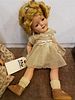 VINTAGE SHIRLEY TEMPLE COMPOSITE DOLL 15 1/2"