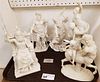 TRAY 5PC. PACIFIC GIFTWARE POLYMER CLASSICAL FIGURINES