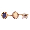 Collection of Opal and Opal Doublet, Yellow Gold Rings