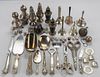 ASSORTED STERLING SILVER AND STERLING-HANDLED ARTICLES, UNCOUNTED LOT