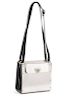 Wendy Stevens Stainless Steel and Leather Handbag