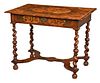 William and Mary Marquetry Inlaid Dressing Table