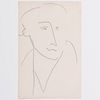Henri Matisse (1869-1954): Etude d'homme