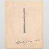 Giacometti Exhibition of Sculptures Catalogue