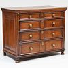 William and Mary Carved Oak Chest of Drawers
