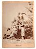 Buffalo Bill Cody Early Albumen Copy Cabinet Card 