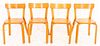 Alvar Aalto for Artek Model 69 Chairs, 4