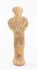 Ancient Syro-Hittite Terracotta Idol Figure