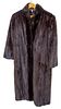 Mink Fur Full-Length Coat