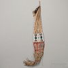 Lakota Beaded and Quilled Hide Pipe Bag
