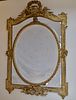 18th Century French Gesso Mirror