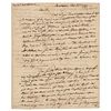 John Adams: Theodore Foster Autograph Letter Signed