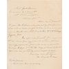Sarah Childress Polk Autograph Letter Signed