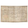 James Madison Document Signed as President