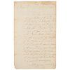 George Washington Letter Signed