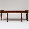 George IV Mahogany and Parcel Ebonized Serving Table