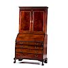 New York Chippendale Desk and Bookcase