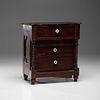 Miniature Empire Chest of Drawers with Inlay