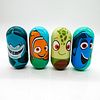 4pc Walt Disney/Pixar Finding Nemo Wobble Toys