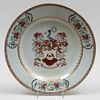 Chinese Export Armorial Porcelain Charger