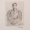 Jacques Villon (1875-1963): Rimbaud: Two Impressions; and Portrait de J.P.