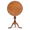 Dish Top Tiger Maple Table