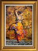 Arina Mixed Media Hand Embellished Limited Edition on canvas Spanish Dancer in Yellow