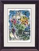 Marc Chagall-Limited Edition Lithograph after Chagall-Night Bouquet