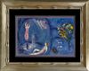 Marc Chagall Lithograph after Chagall Hand signed