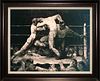 George W. Bellows Limited Edition on canvas after Bellows Stag at Sharkeys