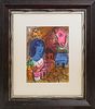 Marc Chagall Lithograph after Chagall from 1972