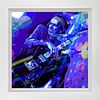 Keith Richards Blues on canvas David Lloyd Glover Mixed Media original