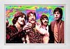 Mixed Media Original on canvas by David Lloyd Glover Psychedelic Beatles