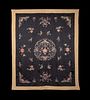 EMBROIDERED BED COVERING, CHINA, EARLY 20TH C